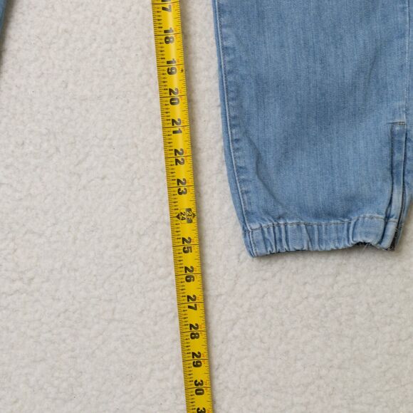 Paige Mayslie Jogger Light Wash Jeans Women's Sz 29 - Picture 12 of 16